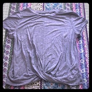 Grey maternity shirt